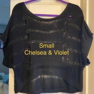 Women’s Small Black Top/Short